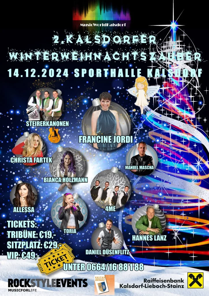 Flyer Kalsdorfer Winterweihnachtszauber