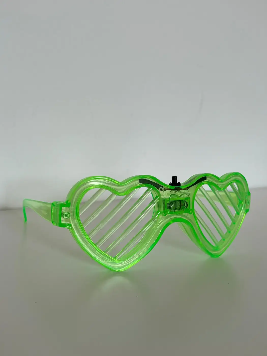Steirerkanonen Fanartikel Herzalbrille grün