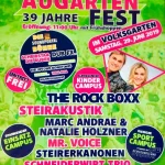 Flyer Augartenfest in Graz