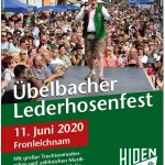 Flyer Übelbacher Lederhosenfest